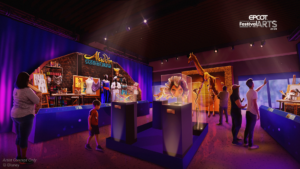 2025 EPCOT International Festival of the Arts, exhibit artist concept