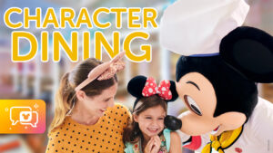 Character Dining at Walt Disney World