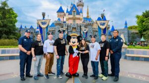 Heroes of L.A. Fires Honored with Cavalcade at Disneyland
