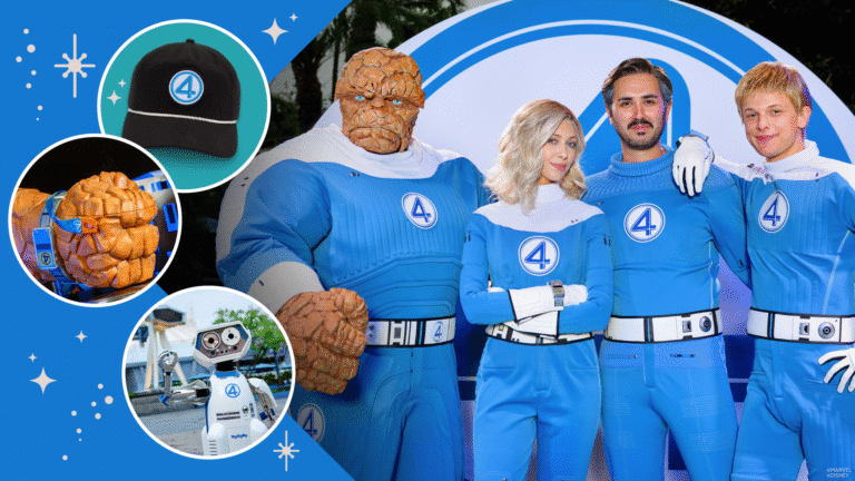 The Fantastic Four Take Their First Steps Into Disney Parks 