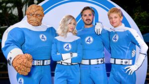 The Fantastic Four at Disneyland